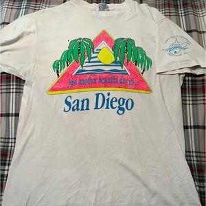 San Diego retro t shirt, men’s large